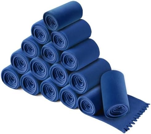 Wometo 3er Set Wave Fleecedecken 120x160 cm - Oeko-TEX ca. 300g weiche Fleece Decke Anti-Pilling grün