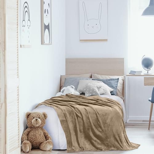 Utopia Bedding Kuscheldecke flauschig Warm für Winter und Sofa