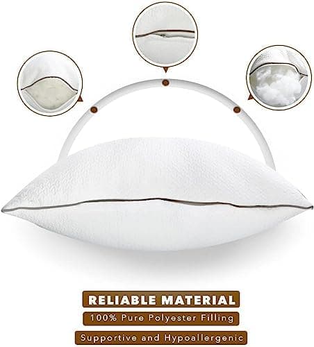 Kopfkissen 2er Set, super weich für Bett und Sofakissen, Mikrofasern
| 40 x 40 cm Kopfkissen 2er Set, wunderschöne Deko