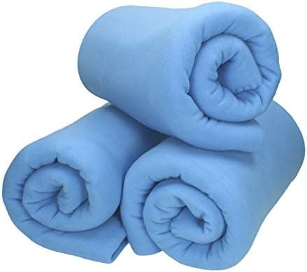 Betz Fleecedecke – weiche Wohndecke & Kuscheldecke – fürs Sofa & Bett – flauschig, leicht, wärmend & pflegeleicht – lila