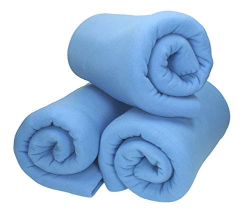 Betz Fleecedecke – weiche Wohndecke & Kuscheldecke – fürs Sofa & Bett – flauschig, leicht, wärmend & pflegeleicht – lila