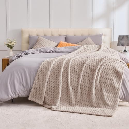 Vielit Ultraweiche Kuscheldecke Flauschig Rot – Warme & Gemütliche Couch & Sofadecke, Atmungsaktiv & Pflegeleicht, OEKO-