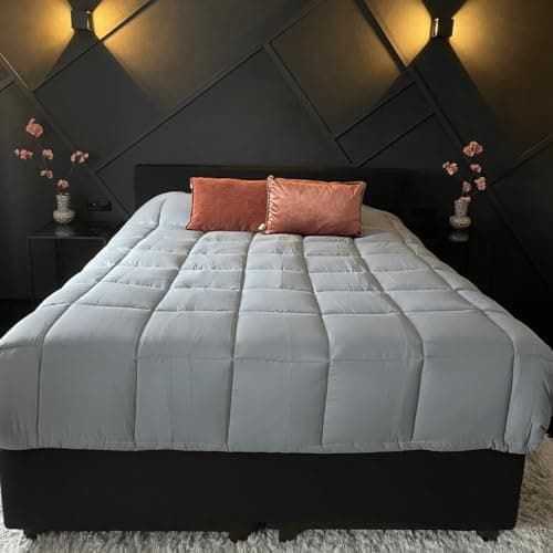 Zelesta Easybed 135x200 Bettendecke 4 Jahreszeiten - Perfect für Alle Altersgruppen im Haus - Waschbare Steppdecke ohne