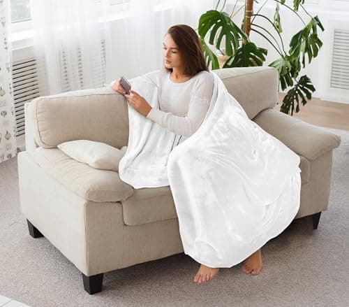 Utopia Bedding Kuscheldecke flauschig Warm für Winter und Sofa