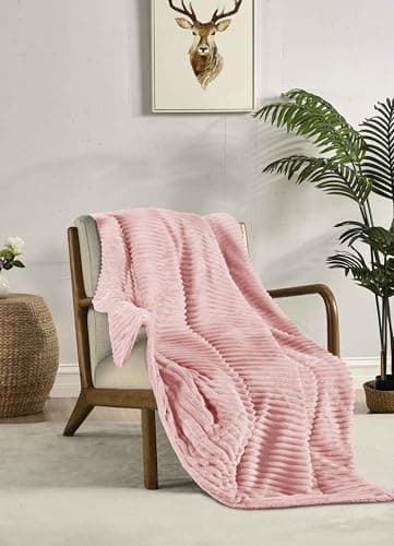 Miracle Home Wendbare Fleecedecke aus Mikrofaser, weich, warm und maschinenwaschbar, für den ganze Haushalt, 130 x 160 c