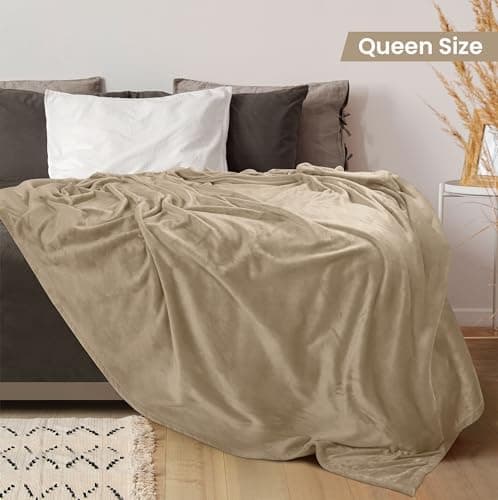 Utopia Bedding Kuscheldecke flauschig Warm für Winter und Sofa