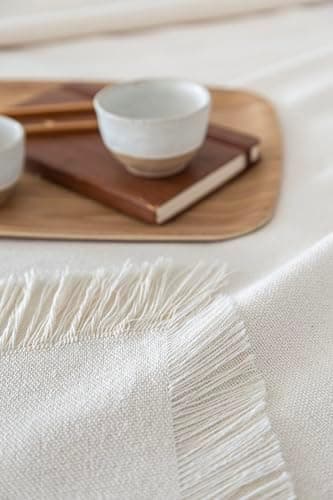 Todocama Mehrzweck-Tagesdecke - Überwurf für Bett und Sofa, cremefarben (125 x 180 cm) | Jarapas | Haushaltsgeräte | cre