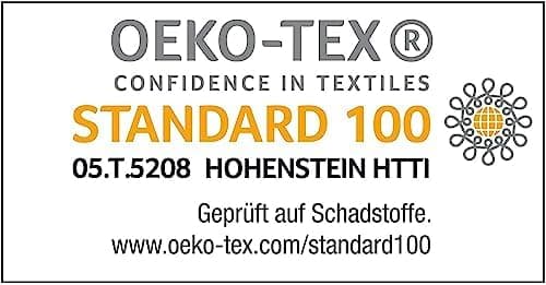 Hofmann Bella Star Kopfkissen 50x50 Federkissen für Schlafzimmer 20% Daunen 400 g straff gestopft
| Hofmann Bella Star