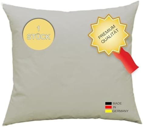 Federkissen 50x50 cm Deko für Sofa und Bett
| Kopfkissen 50x50 cm mit Füllkissen fürComfort und Deko
| Cocktailkissen 5