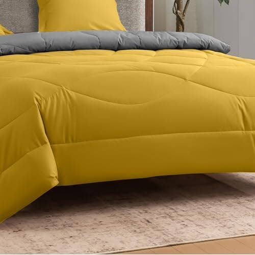 Oeko-TEX Zertifiziert_sleep komfortabel 4-jahreszeiten Bettdecke 135x200 Washbar Baumwolle & Mikrofaser Atmungsaktiv + K
