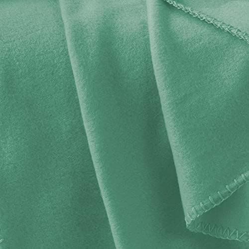 Douceur d'Intérieur Salbei Fleecedecke für alle Altersgruppen im HausenitycComfort Salbei Fleece Comfortdecke 125x150 cm