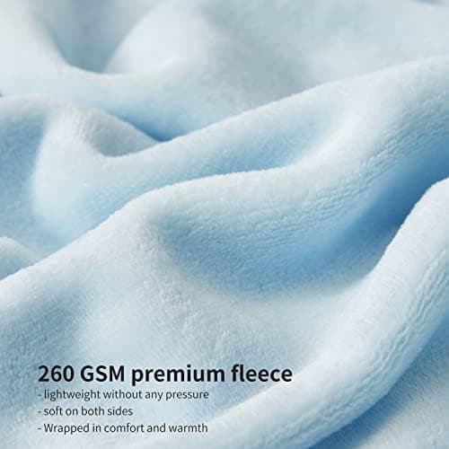 Aisbo Flauschig Warme Decke Rot für Winter - Kuschliges Wohnzimmer Blanket 130x150 cm OEKO-TEX