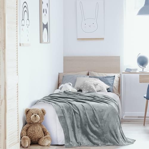 Utopia Bedding Kuscheldecke flauschig Warm für Winter und Sofa
