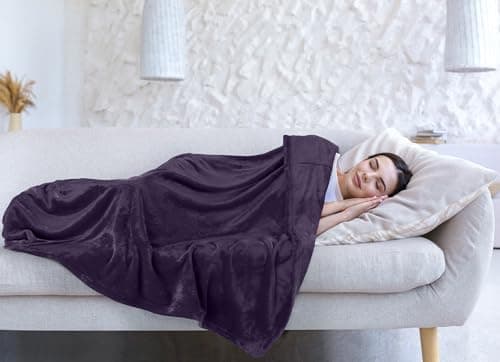 Utopia Bedding Kuscheldecke flauschig Warm für Winter und Sofa