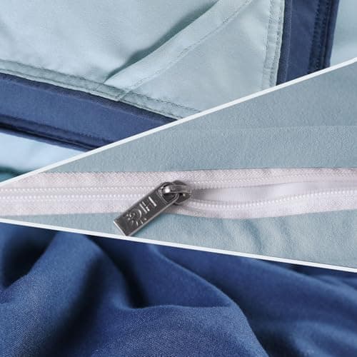 Oeko-TEX zertifizierte Nebelrosa Bettdecke HIG 155x220 cm - Weich & Flauschig - 1500g Daunenalternative (250GSM)