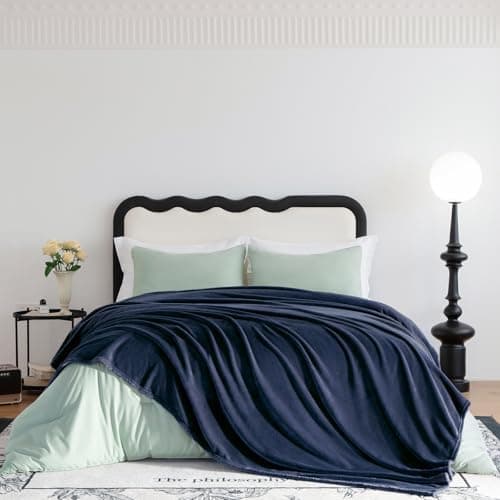 CozyLux Kuscheldecke Flauschig für 4 Jahreszeiten - Weich/Warm/Leicht - Sofa/Bett/Couch 150x200cm Grau