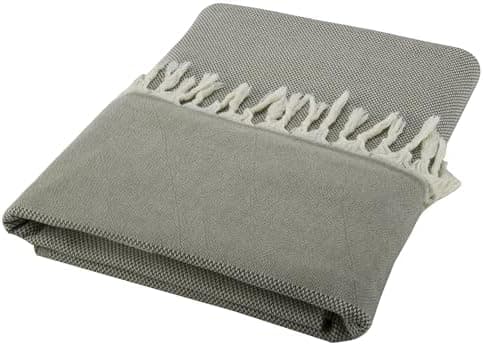 Mixibaby Tagesdecke Anthrazit 220x240 LuxTouch 100% Baumwolle
