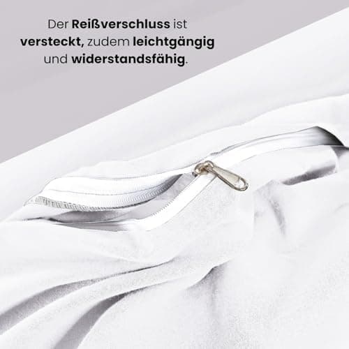 Wometo Bettwäsche Renforce Stone-Washed - Curry Gelb 100% Baumwolle OEKO-TEX Weich Modern Used-Look Leinen-Optik OEKO-TE