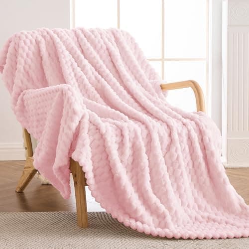 Vielit Ultraweiche Kuscheldecke Flauschig Rot – Warme & Gemütliche Couch & Sofadecke, Atmungsaktiv & Pflegeleicht, OEKO-