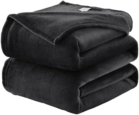Kuscheldecke WAVVE Flauschig Warm - Sofadecke 150x200 cm Weich für Wohnraum Couchdecke GrauXL
