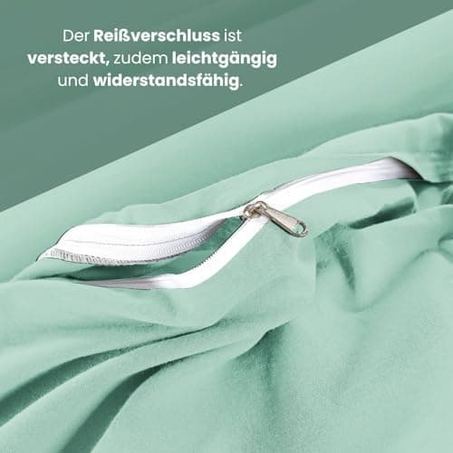 Wometo Bettwäsche Renforce Stone-Washed - Curry Gelb 100% Baumwolle OEKO-TEX Weich Modern Used-Look Leinen-Optik OEKO-TE