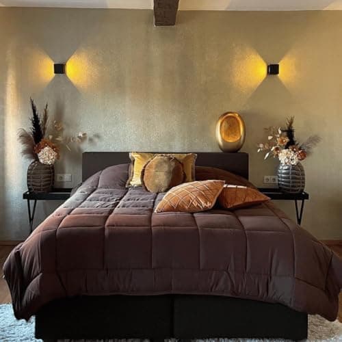 Zelesta Easybed 135x200 Bettendecke 4 Jahreszeiten - Perfect für Alle Altersgruppen im Haus - Waschbare Steppdecke ohne