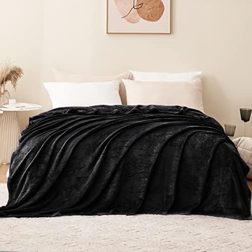 Aisbo Flauschig Warme Decke Rot für Winter - Kuschliges Wohnzimmer Blanket 130x150 cm OEKO-TEX