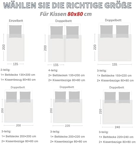 Oeko-TEX zertifizierte Nebelrosa Bettdecke HIG 155x220 cm - Weich & Flauschig - 1500g Daunenalternative (250GSM)