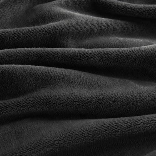 Kuscheldecke WAVVE Flauschig Warm - Sofadecke 150x200 cm Weich für Wohnraum Couchdecke GrauXL