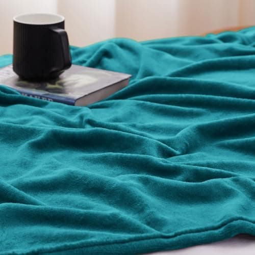 Kuscheldecke WAVVE Flauschig Warm - Sofadecke 150x200 cm Weich für Wohnraum Couchdecke GrauXL