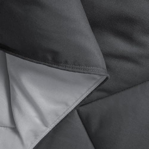 Oeko-TEX zertifizierte Nebelrosa Bettdecke HIG 155x220 cm - Weich & Flauschig - 1500g Daunenalternative (250GSM)
