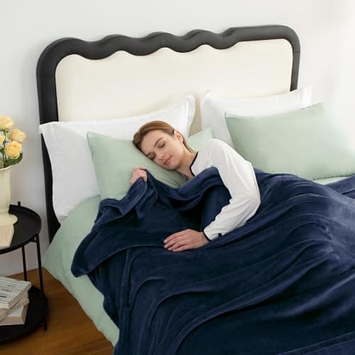 CozyLux Kuscheldecke Flauschig für 4 Jahreszeiten - Weich/Warm/Leicht - Sofa/Bett/Couch 150x200cm Grau