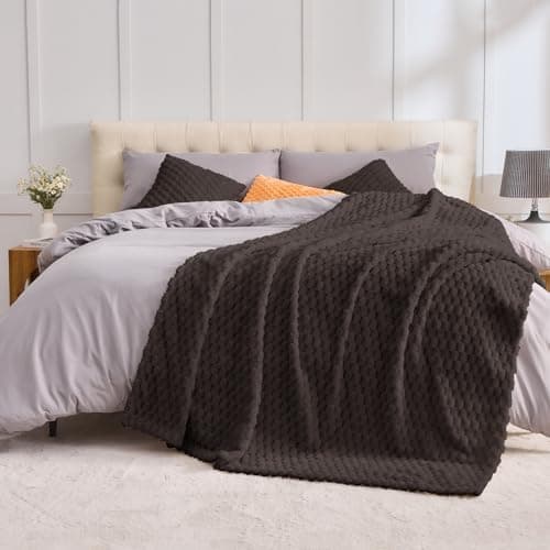Vielit Ultraweiche Kuscheldecke Flauschig Rot – Warme & Gemütliche Couch & Sofadecke, Atmungsaktiv & Pflegeleicht, OEKO-