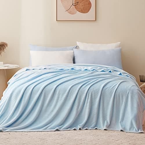 Aisbo Flauschig Warme Decke Rot für Winter - Kuschliges Wohnzimmer Blanket 130x150 cm OEKO-TEX
