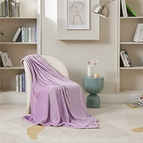 BEDSURE Wohndecke Warm Grau - Weich, Fleecedecke für Frauen, Couch Überwurf 150x200cm