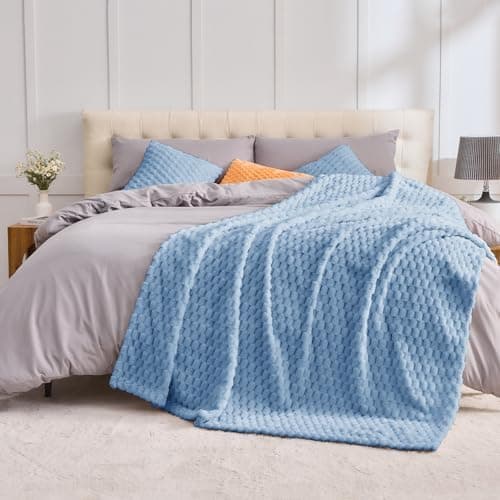 Vielit Ultraweiche Kuscheldecke Flauschig Rot – Warme & Gemütliche Couch & Sofadecke, Atmungsaktiv & Pflegeleicht, OEKO-