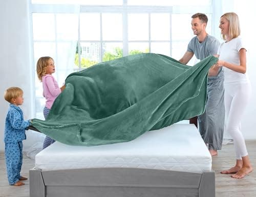 Utopia Bedding Kuscheldecke flauschig Warm für Winter und Sofa