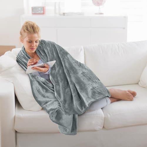 Utopia Bedding Kuscheldecke flauschig Warm für Winter und Sofa