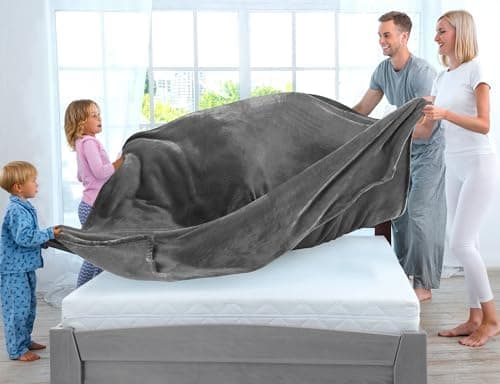 Utopia Bedding Kuscheldecke flauschig Warm für Winter und Sofa