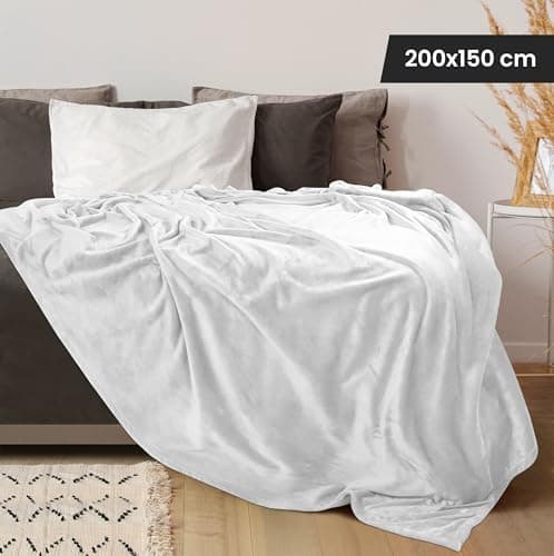 Utopia Bedding Kuscheldecke flauschig Warm für Winter und Sofa