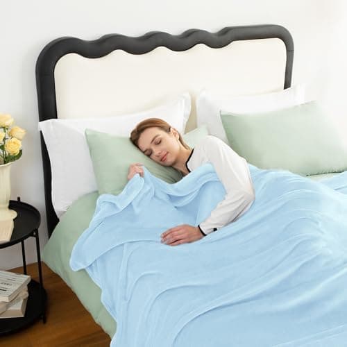 CozyLux Kuscheldecke Flauschig für 4 Jahreszeiten - Weich/Warm/Leicht - Sofa/Bett/Couch 150x200cm Grau