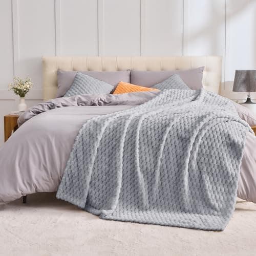 Vielit Ultraweiche Kuscheldecke Flauschig Rot – Warme & Gemütliche Couch & Sofadecke, Atmungsaktiv & Pflegeleicht, OEKO-