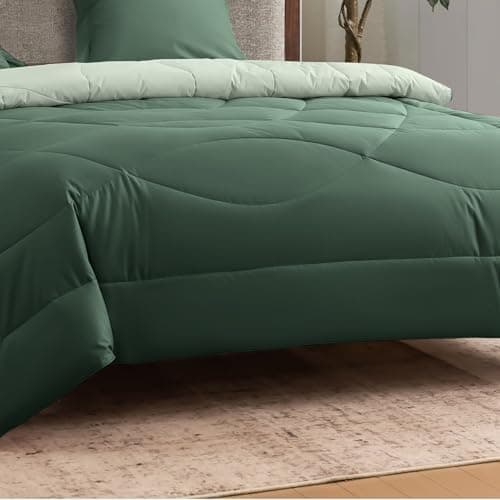 Oeko-TEX Zertifiziert_sleep komfortabel 4-jahreszeiten Bettdecke 135x200 Washbar Baumwolle & Mikrofaser Atmungsaktiv + K