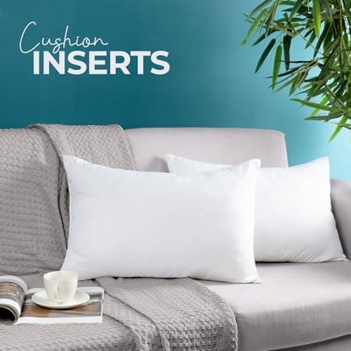 Utopia Bedding 2er Set Weiß - Innenkissen Füllkissen OEKO-TEX STANDARD 100