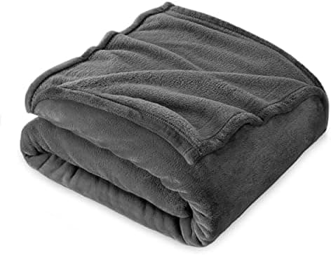FARFALLAROSSA Oeko-TEX Flauschig Kuscheldecke 130x160 cm - Super Weiche Fleecedecke als Sofaüberwurf - Wohndecke Gelb OE