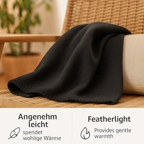 Betz Fleecedecke – weiche Wohndecke & Kuscheldecke – fürs Sofa & Bett – flauschig, leicht, wärmend & pflegeleicht – lila