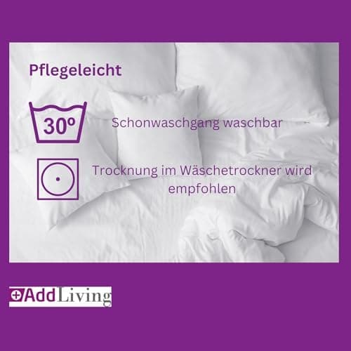 Kinder-Federkissen-Füllung 50x50cm für Baby und Kleinkinder auf dem Schlafsofa
