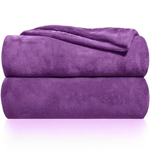 Gräfenstayn® Kuscheldecke flauschig & super weich - hochwertige Fleecedecke als Wohndecke & Tagesdecke - Overlap-Decke f
