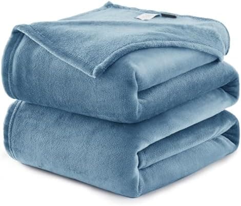 Kuscheldecke WAVVE Flauschig Warm - Sofadecke 150x200 cm Weich für Wohnraum Couchdecke GrauXL