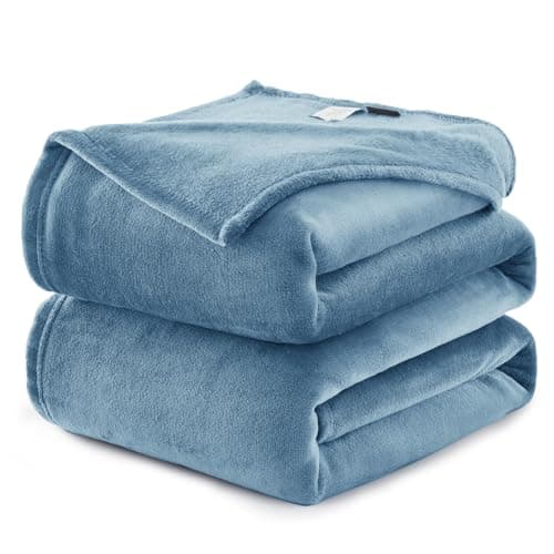 Kuscheldecke WAVVE Flauschig Warm - Sofadecke 150x200 cm Weich für Wohnraum Couchdecke GrauXL